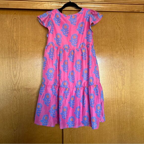 J. Marie Piper Ruffle Mini Dress Pink Size XS - Picture 10 of 10